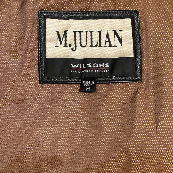 Men’s M. Julian Wilson’s Leather Jacket - Picture 7 of 8